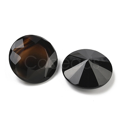 Natural Black Onyx(Dyed & Heated) Cabochons G-D350-01A-1