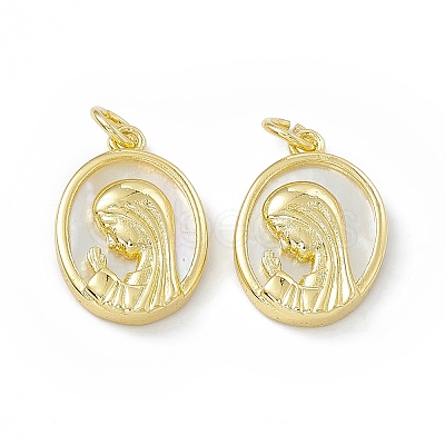 Rack Plating Brass Pendants X-KK-B065-13G-1