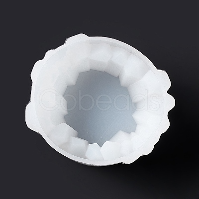 DIY 3D Crystal Cluster Candle Holder Silicone Molds DIY-C066-01-1