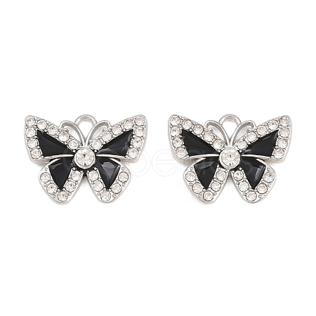 Alloy with Crystal Rhinestone Pendants FIND-C095-11P-1