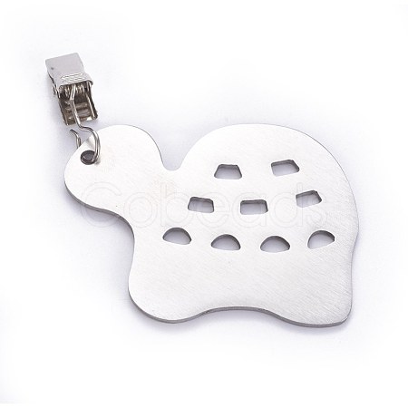 Stainless Steel Tablecloth Pendants X-STAS-WH0013-04P-1