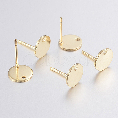 304 Stainless Steel Stud Earring Findings STAS-H436-21-1
