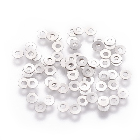 Tarnish Resistant 316 Surgical Stainless Steel Beads STAS-I118-15P-1