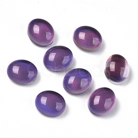Glass Cabochons X-GLAA-R218-04-1