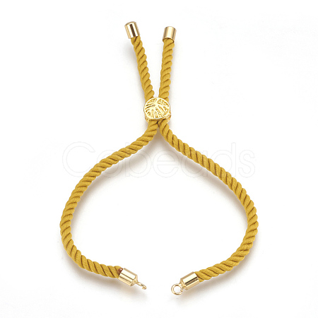 Cotton Cord Bracelet Making KK-F758-03I-G-1