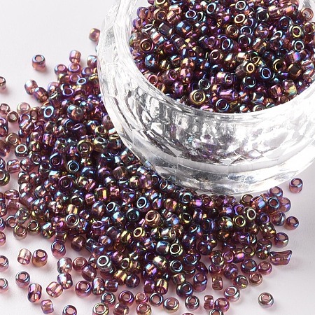 (Repacking Service Available) Round Glass Seed Beads SEED-C016-2mm-176-1