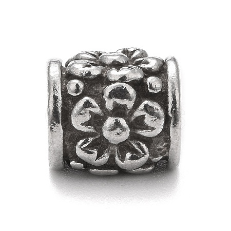 304 Stainless Steel European Beads STAS-G256-22AS-1