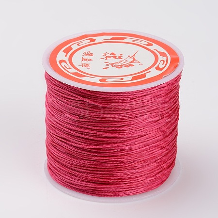 Round Waxed Polyester Cords YC-K002-0.5mm-04-1