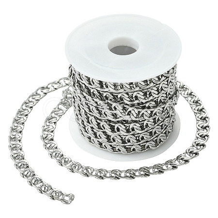 2.5M 304 Stainless Steel Curb Chains CHS-CJ0001-36-1