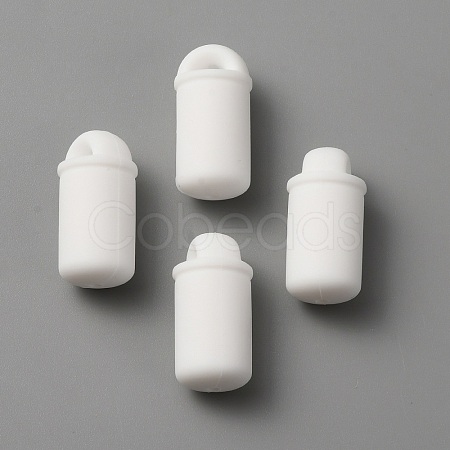 Bottle Food Grade Eco-Friendly Silicone Beads SIL-WH0006-20A-1