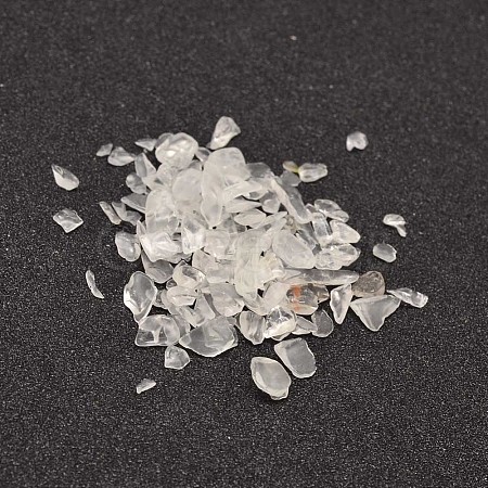 Natural Quartz Crystal Chips Beads G-L453-10-1