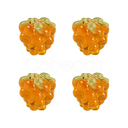 4Pcs Handmade Lampwork Beads LAMP-TA0002-24A-1