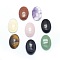 Natural & Synthetic Mixed Stone Cabochons, Oval, 30x20x7~7.5mm