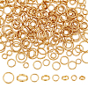 200Pcs 4 Styles Brass Split Rings FIND-UN0016-24-1
