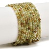 Natural Green Garnet Beads Strands G-B181-A01-2mm-2