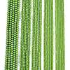 Electroplate Opaque Solid Color Glass Beads Strands EGLA-A044-P3mm-L30-2