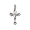 Non-Tarnish 304 Stainless Steel Pendants X-STAS-D087-02P-1-1