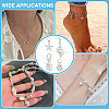 4Pcs 4 Styles 925 Sterling Silver Charms with Jump Rings STER-PH0002-95-6