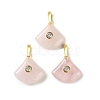 Natural Rose Quartz Pendants GG-CBA1AE1-01G-05-1