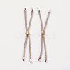 Nylon Twisted Cord Bracelet Making MAK-F018-06RG-RS-1