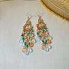 Alloy Acrylic Chandelier Earrings FS-WG12A92-03-1