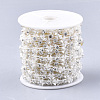 ABS Plastic Imitation Pearl Beaded Trim Garland Strand AJEW-S073-05-2