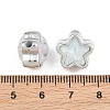 Platinum Plated Opaque Acrylic Beads AC-CBA15BB-08-3