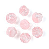 Transparent Acrylic and Glitter Powder Beads TACR-T028-66A-1