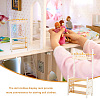 Random Color Plastic Doll Clothes Shoes Rack AJEW-WH0332-35B-6