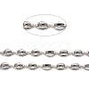 Tarnish Resistant 304 Stainless Steel Coffee Bean Chains CHS-N002-01P-2