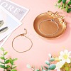 2Pcs 2 Colors 304 Stainless Steel Snake Chain Bracelets for Women BJEW-TADJ0001-02-4