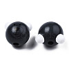 Natural Wooden Beads WOOD-S040-31-01-4