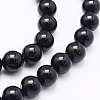 Natural Black Onyx Beads Strands G-E469-08-6mm-3