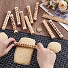 Wood Embossing Rod DIY-WH0504-892-4