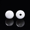 Opaque Solid Color Glass Beads X1-GLAA-N007-6mm-A02-2
