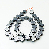 Non-Magnetic Synthetic Hematite Beads Strands G-G096-12x12x5mm-2