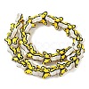 Transparent Glass Enamel Beads LAMP-C023-03A-2