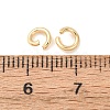 Brass Open Jump Rings KK-G604-08G-01-4