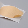 Self-Adhesive Kraft Paper Gift Tag Stickers DIY-G021-08-4