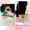 5Pcs 5 Colors PU Imitation Leather Bag Bottoms FIND-CL0001-87A-5
