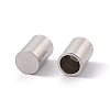 Tarnish Resistant 201 Stainless Steel Cord Ends STAS-G288-01A-P-3