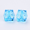 Transparent Acrylic Beads TACR-Q259-10mm-V40-2