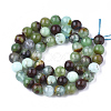 Natural Chrysoprase Beads Strands X-G-S333-6mm-016-2