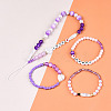 DIY 24 Style Acrylic & ABS Beads Jewelry Making Finding Kit DIY-NB0012-02E-4
