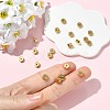 SHEGRACE Brass Ear Nuts XGR0034G-78G-5