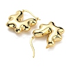 Flower Hoop Earrings EJEW-G355-08G-2