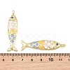 Brass Enamel Pendants KK-CBA3297-05C-G08-3
