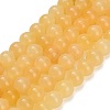 Natural Yellow Calcite Beads Strands GG-CBAA3AB-02-8mm-2