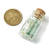 Transparent Glass Wishing Bottle Decoration AJEW-JD00011-04-3