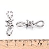 304 Stainless Steel Barbed Wire Links STAS-T072-138P-3